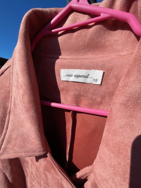 Vine Apparel Avery Jacket. Size 18. Rose. Carousel 4