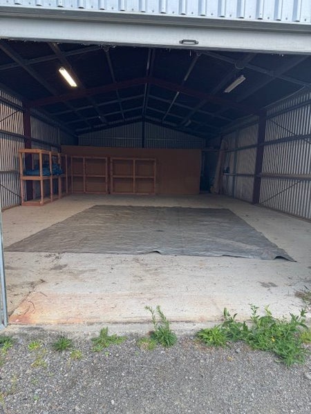 Grey / Black Heavy Duty Tarp 4.75 x 5.9m Carousel 1