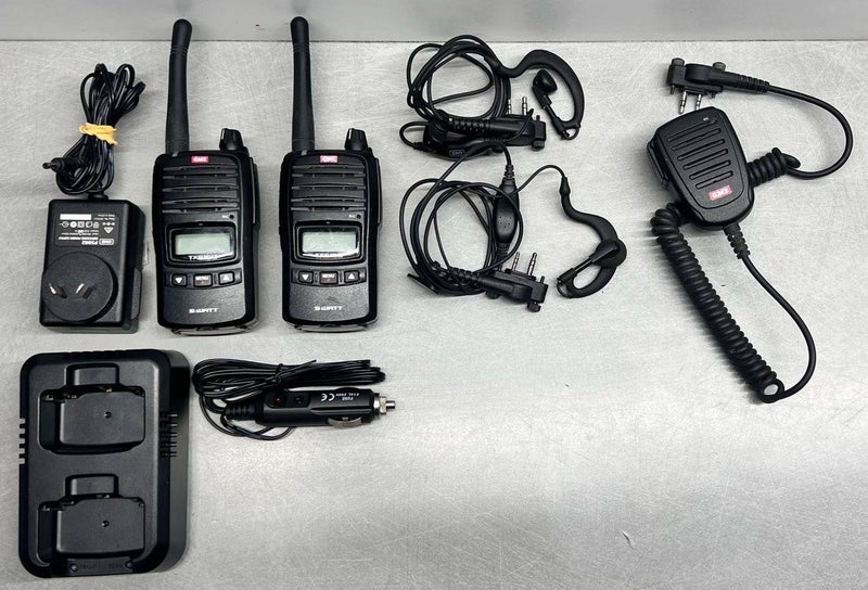 GME TX6160 Handheld UHF CB RadioTwin Pack- Black Carousel 2