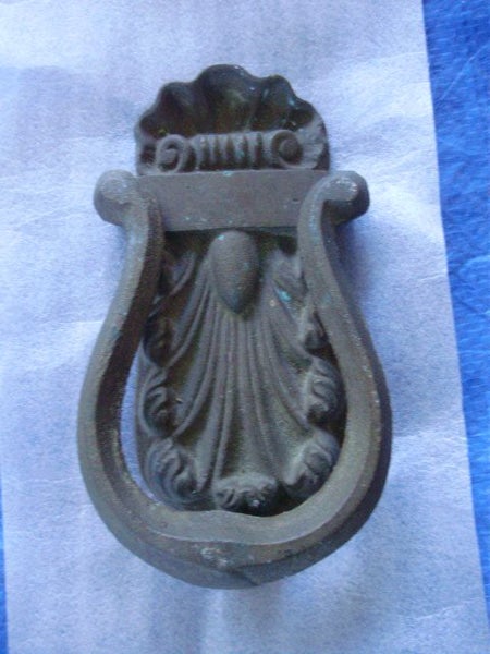 Brass Door Knocker, antique. Carousel 1