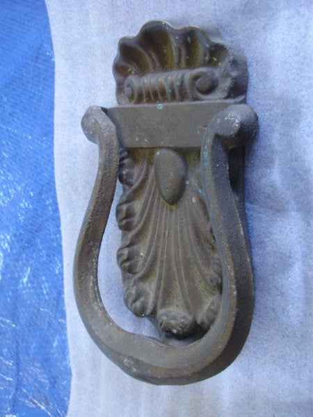 Brass Door Knocker, antique. Carousel 5