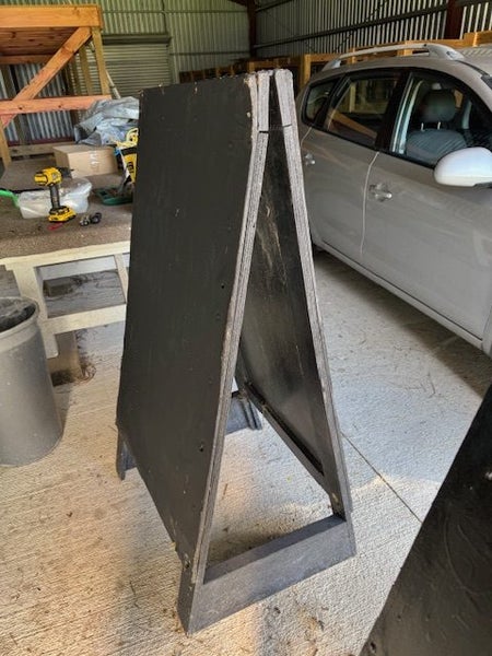 Black A Frame Sign Carousel 2