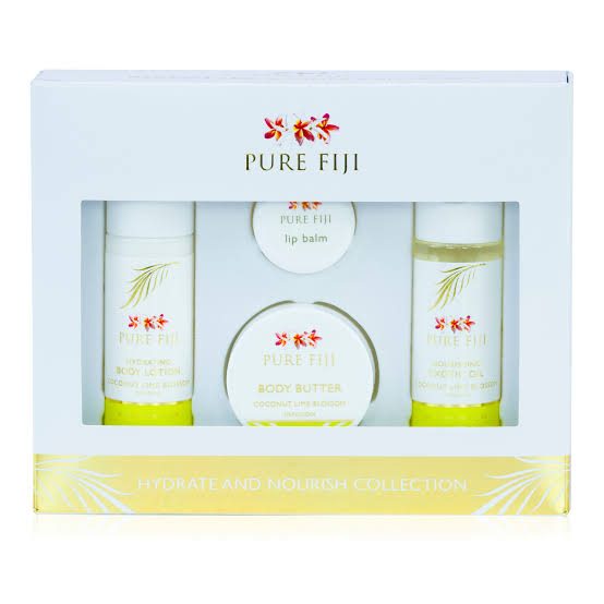 Pure Fiji Travel Set - Coconut Lime Blossom - Great Gift! Carousel 1