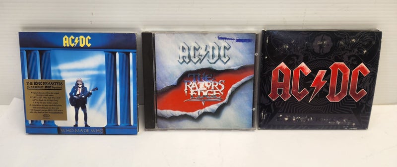 3 AC/DC CD's Carousel 1