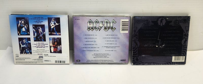 3 AC/DC CD's Carousel 2