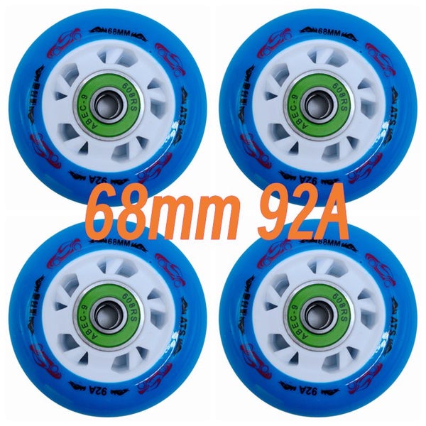 Skate Wheel Children Roller Wheel 68mm 83A 92a 4 Wheels/lot Carousel 1