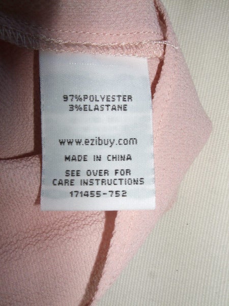 Capture Pink L/S Blouse Sz 14 Carousel 5