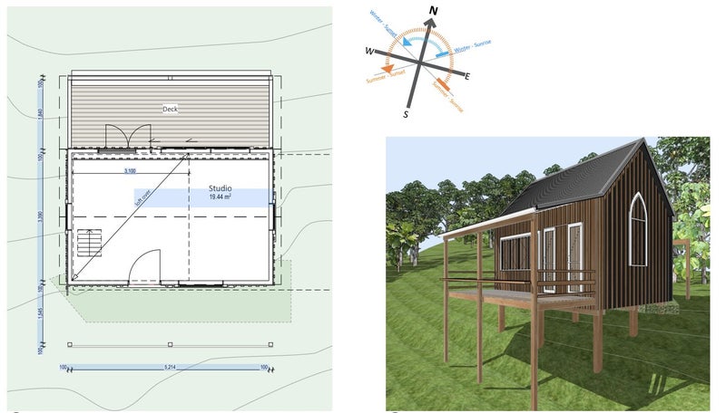 Tiny Home / Cabin / Studio Carousel 2