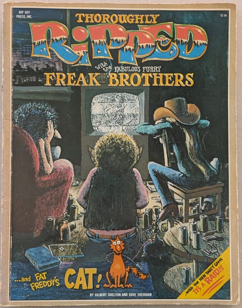 Thoroughly Ripped - Fabulous Furry Freak Brothers -Rip Off Press Comic 1978 - VG Carousel 1
