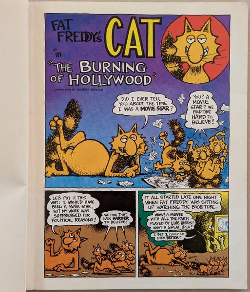 Thoroughly Ripped - Fabulous Furry Freak Brothers -Rip Off Press Comic 1978 - VG Carousel 2