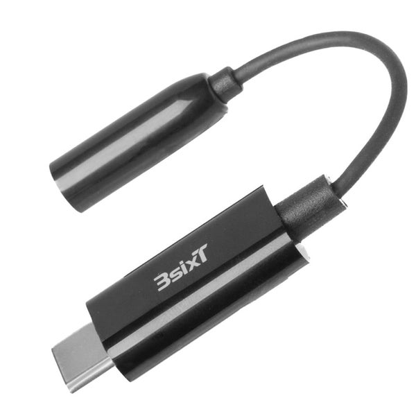3sixT Hi-Res Audio Connector Adapter USB-C to 3.5mm Cable For iPhone Samsung ... Carousel 1