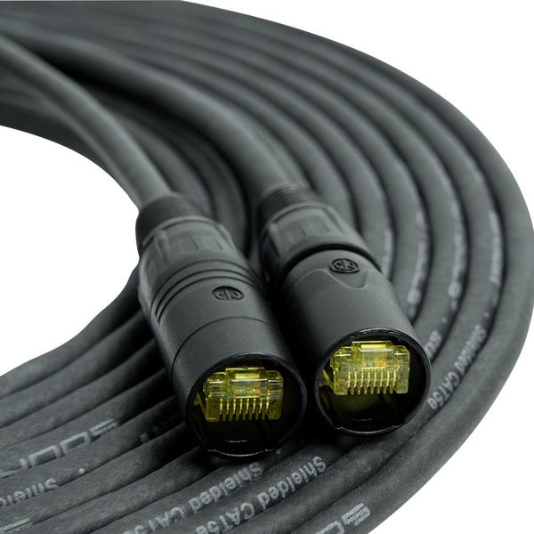 45m SoundTools Ethercon to Ethercon, CAT5e, Flexible Jacket Carousel 2