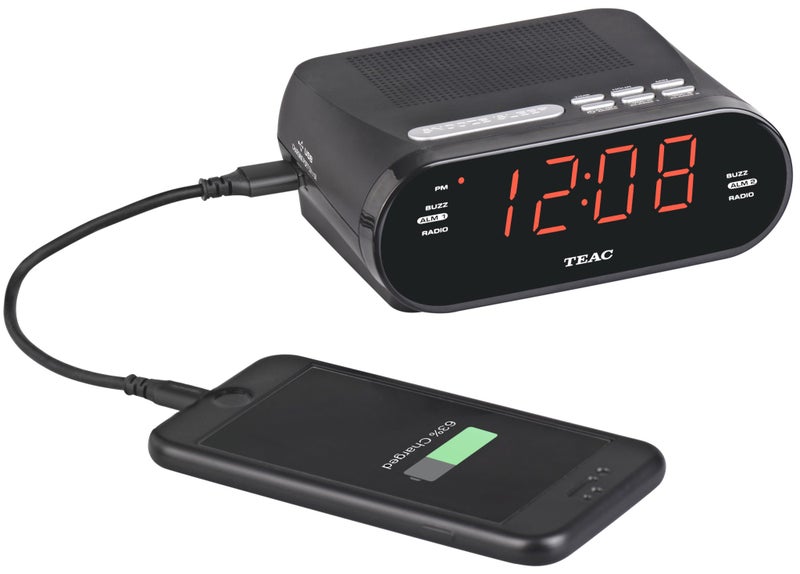Teac Clock Radio USB Charge Carousel 2