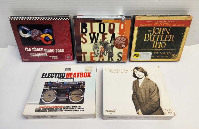 5 Assorted Packs Of CD's Carousel 1