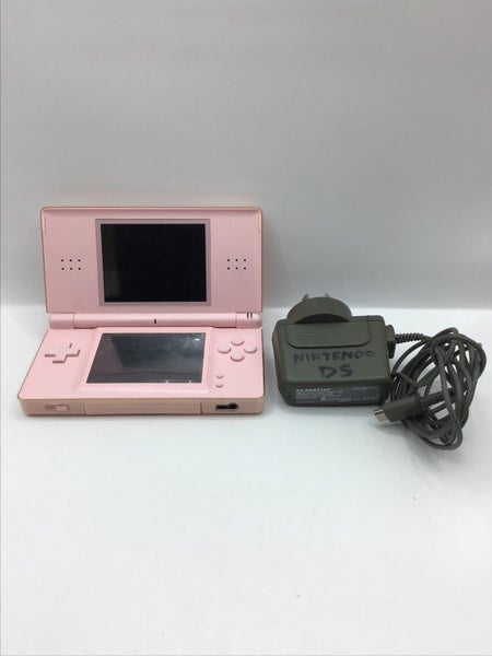 * Pink Nintendo DS Lite Console w/ Charger * Carousel 1