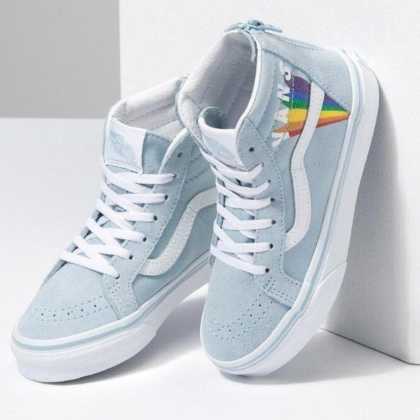 Vans SK8-Hi Zip - Rainbow Vans / Winter White / True White Carousel 2