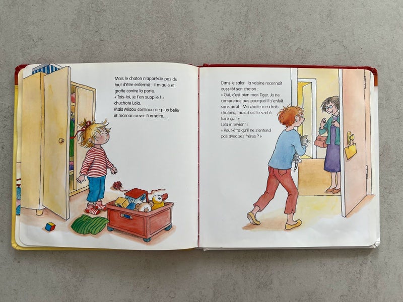 Choose from Les Histoires de Lola French Books Carousel 6