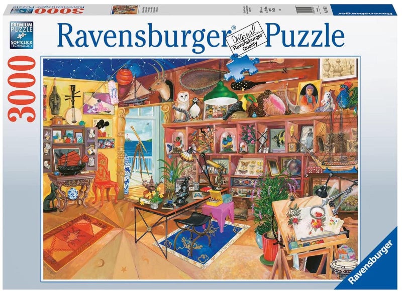 Ravensburger The Curious Collection Jigsaw Puzzle, 3000 Piece Carousel 1