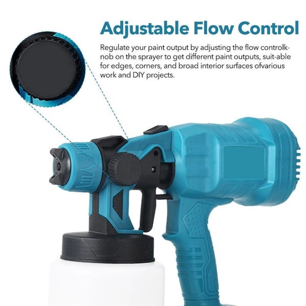 Cordless Spray Gun Paint Sprayer (OVER STOCKED) Carousel 12