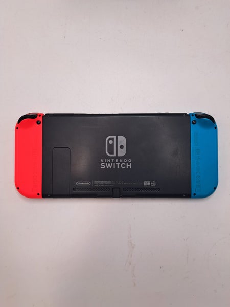 * Red / Blue Nintendo Switch V2 Console w/ Box! * Carousel 4