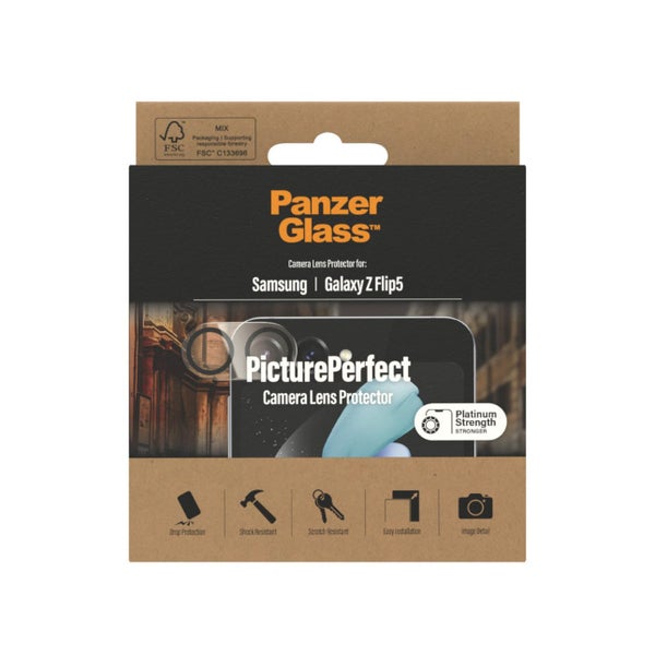 PanzerGlass PicturePerfect Camera Lens Protection for Samsung Galaxy Z Flip5 Carousel 3