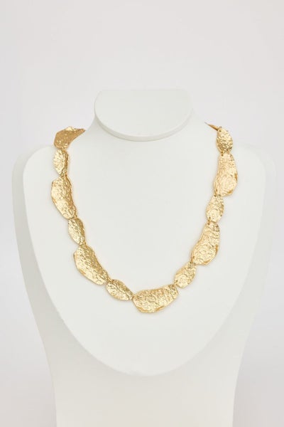 Holiday GOLD SHONA NECKLACE Carousel 1