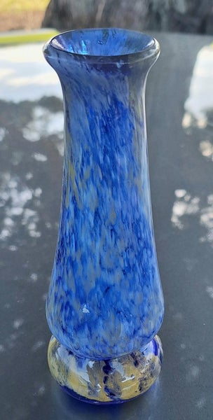+++ STRIKING HANDBLOWN ART GLASS VASE +++ Carousel 1