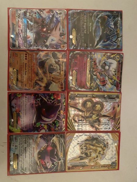 394 Pokémon cards (includes holos GX EX’s and BREAKS)+ Pokémon ring binder Carousel 8