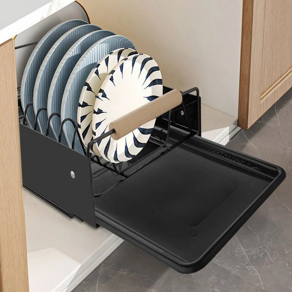 Pull Out Kitchen Cabinet Storage Shelf Rack Drawer Carousel 2