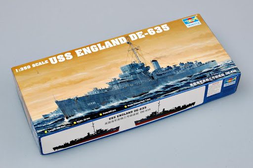 USS England DE-635 Trumpeter | No. 05305 | 1:350 Carousel 1