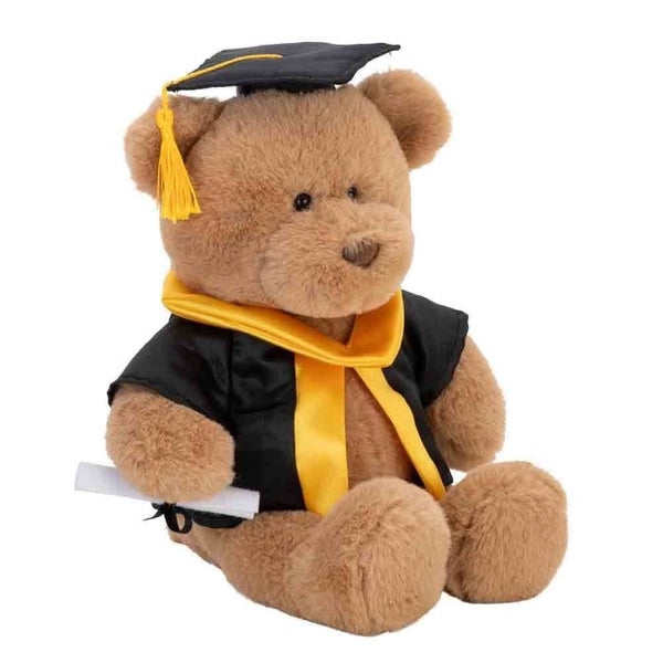 With Heart Graduation Bear With Scroll - Large Carousel 2
