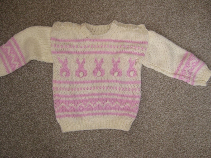 pretty hand knitted baby jersey628632427484171113