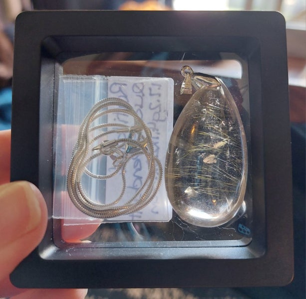 Rutilated Clear Quartz Pendant Carousel 6