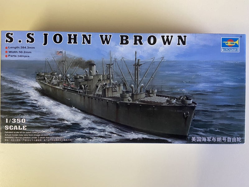 S.S John W Brown Trumpeter | No. 05308 | 1:350 Carousel 1