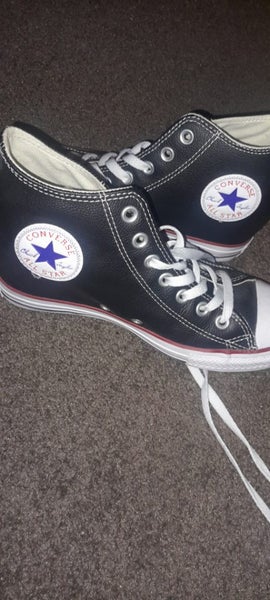 Converse Chuck Taylor's leather hidden wedge Carousel 1
