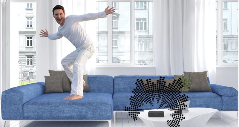 Panasonic NA07 Wireless Portable Bluetooth Speaker - Blue Carousel 5