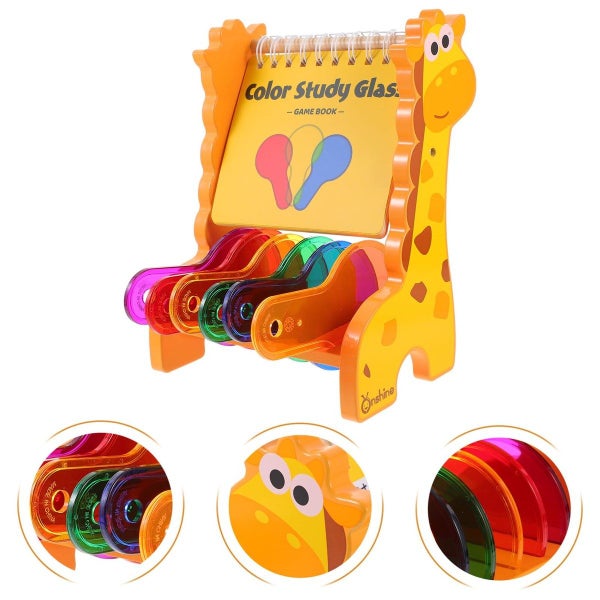 Montessori Toys Color Mixing Games Color Sorting Toy Carousel 1