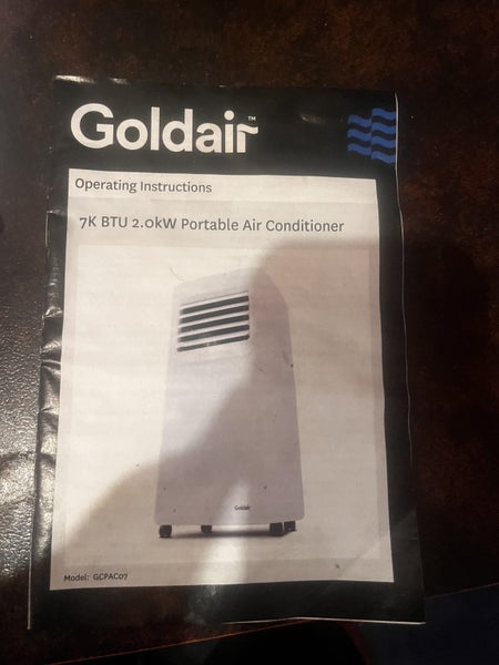 Goldair 2kW Portable Air Conditioner Carousel 3