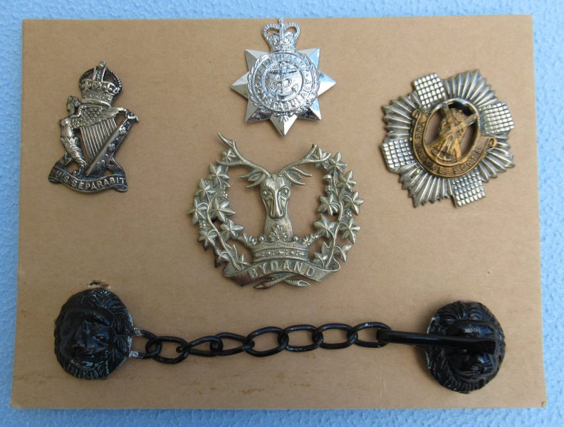 Old Military badges …Auction 3 Carousel 2