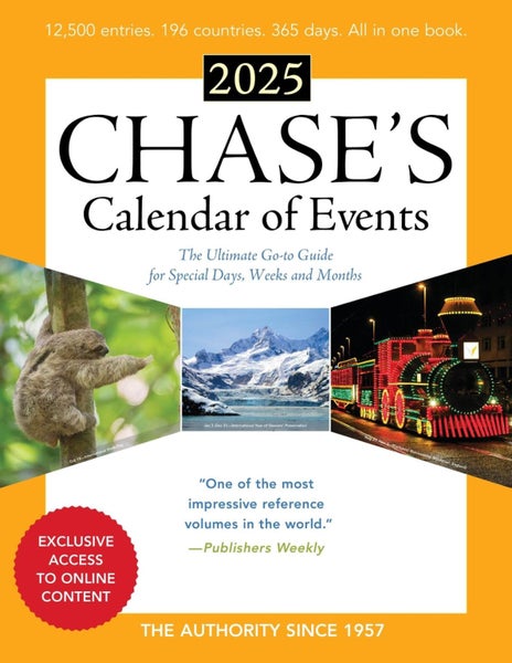 Chase's Calendar of Events 2025 by Editors of Chase's - Paperback Carousel 1