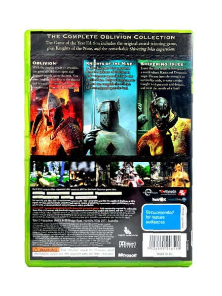 The Elder Scrolls IV Oblivion GAME OF THE YEAR EDITION (X360) Carousel 2