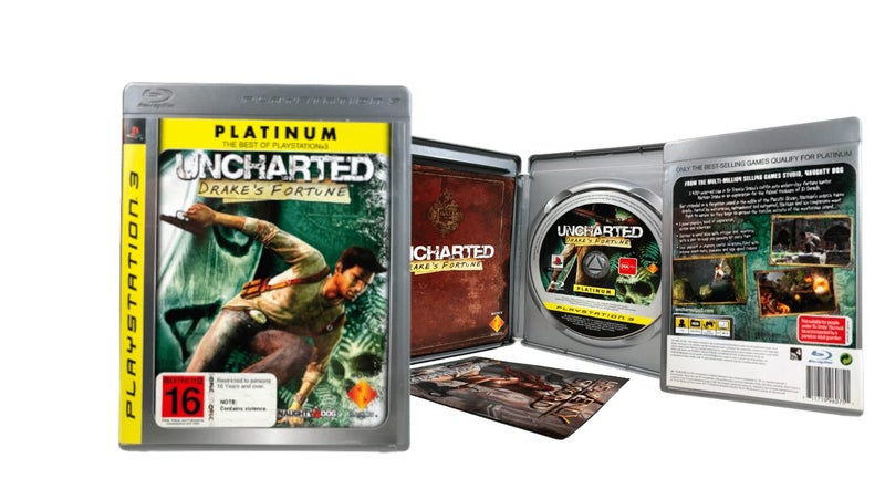 Uncharted: Drakes Fortune (PS3 GENUINE PLATINUM) Carousel 1