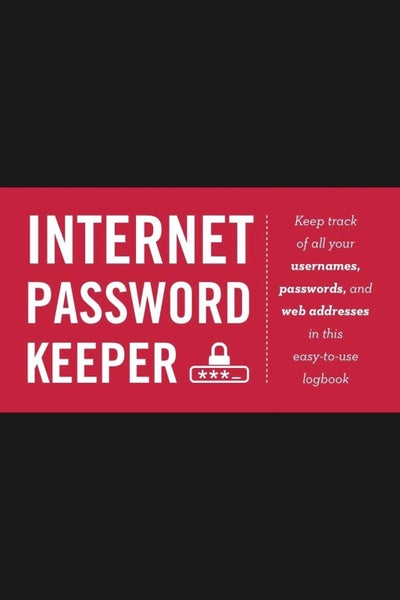 Internet Password Keeper by Eric Butow - Hardcover Carousel 1
