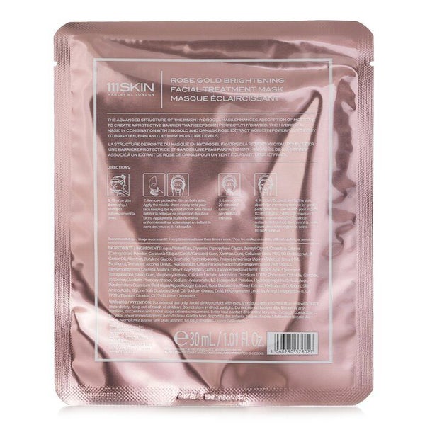 111skin Rose Gold Brightening Facial Treatment Mask 5x30ml Carousel 3