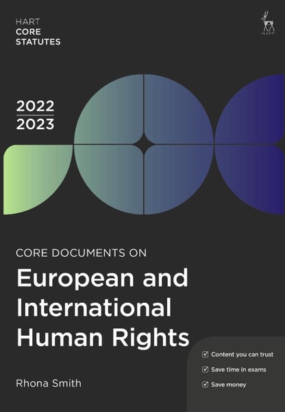 Core Documents on European & International Human Rights 2022-23 by Rhona Smith - Carousel 1