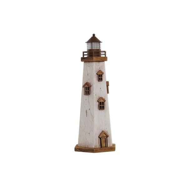 Decorative Figure Dkd Home Decor Natural White Sailor Headlight 16 X 14 X 41 Cm Carousel 1