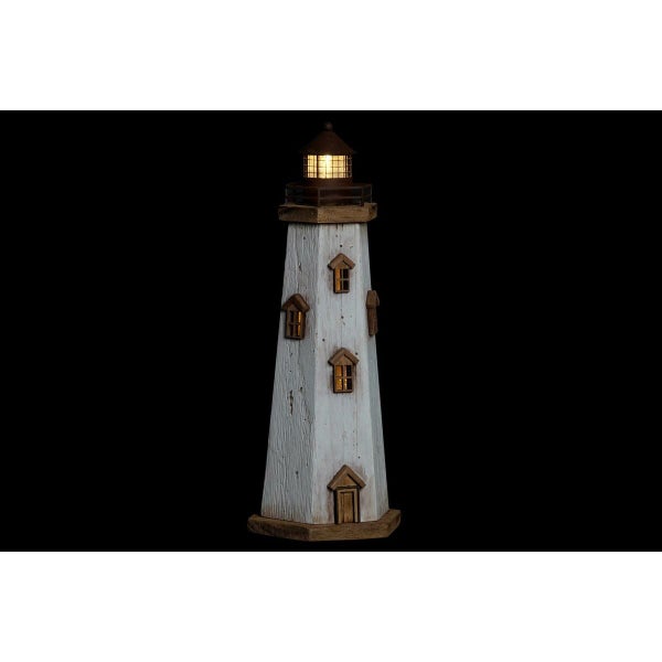 Decorative Figure Dkd Home Decor Natural White Sailor Headlight 16 X 14 X 41 Cm Carousel 2