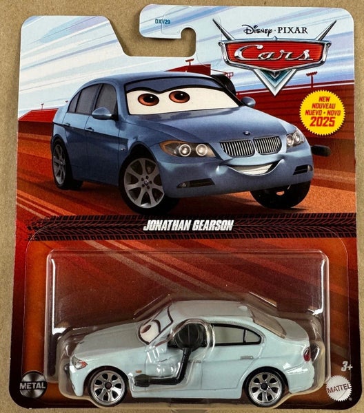Disney Pixar Cars Jonathan Gearson 1:55 Scale Metal Toy Car Carousel 1