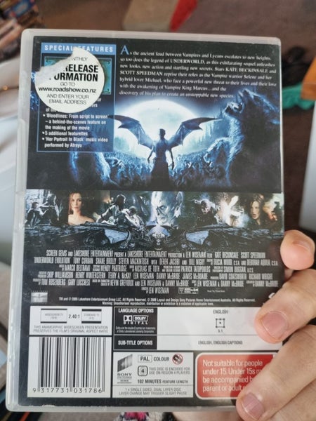 Underworld evolution dvd Carousel 2