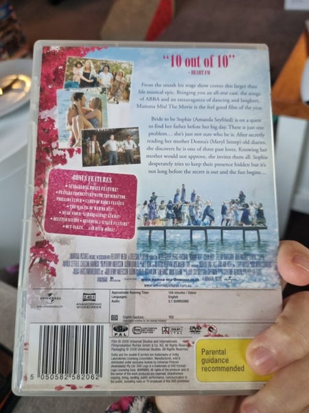 Mama mia dvd Carousel 2